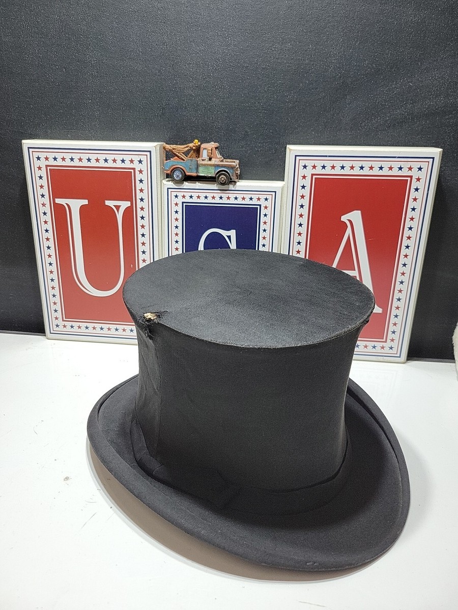 激レア 10s VINTAGE Knox Top Hat 7 3/8 59cm 激レア 10s VINTAGE Knox
