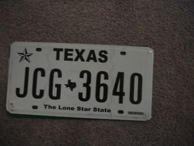 TEXAS LONESTAR STATE  *  LICENSE PLATE BUY ALL STATES HERE FREE SHIPPING