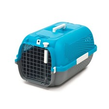 Catit Voyageur Cat Carrier - Medium - Turquoise - 22L x 14.8W x 12H in - 41384