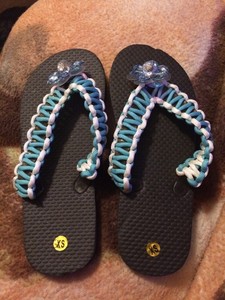 paracord flip flops
