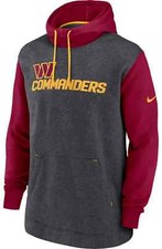 Washington Commanders Hoodie Sweatshirt Men's Medium Nike Long Sleeve NFL
