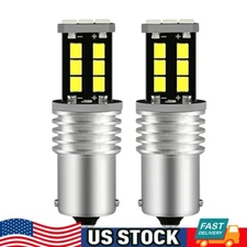 For Volkswagen Jetta 1985-2014 2x 7506/1156 LED Reverse Backup Light Bulbs 6000K