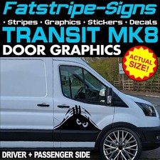 fits Ford Transit Graphics Stickers Decals Camper Van Motorhome Mk8 MONSTER