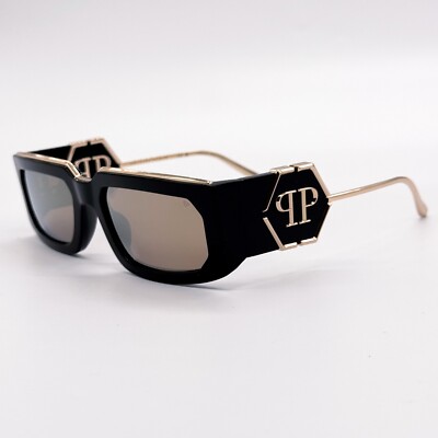 NEW PHILIPP PLEIN ROSE VENUS SPP119M 700G SHINY BLACK MEN  display picture 3