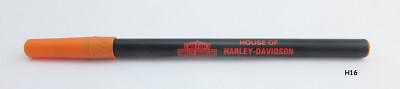 Vtg Harley-Davidson Dealership Advertising Ball Point Pen, House of Harley H16