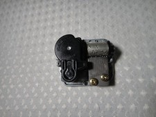 Music Box Movement Wind Up Mechanism Works Plays "Anniversary Waltz" W/ Key