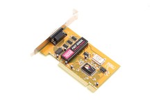 SIIG 16550 Single-Port RS-232 PCIe Serial Card P/N: JJ-P01012 Tested Working