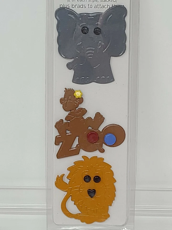 Hot Off The Press - Brad Buddies - Tema Zoo - Paquete de 6 - Nuevo paquete artesanal Foto 3 de 3