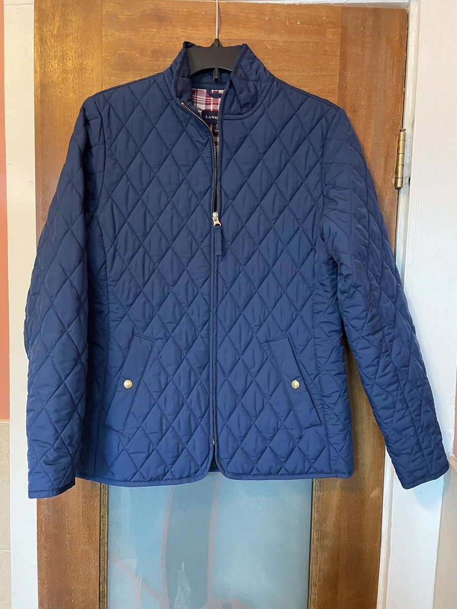 Lands end cheap quilted barn jacket