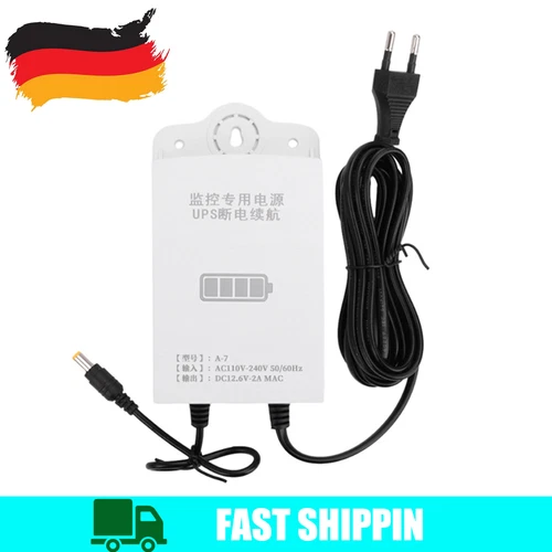 12V Monitor Emergency UPS Uninterruptible Power Supply Mini UPS Battery Backup