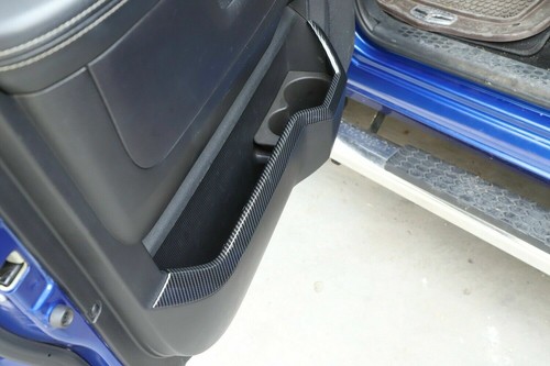 Front Inner Door Storage Box Edge Strips Decor ABS Trim For Dodge RAM 2010-2017 - Picture 6 of 9
