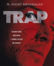 M NIGHT SHYAMALAN signed autograph 20x25cm TRAP in person autograph COA HARTNET