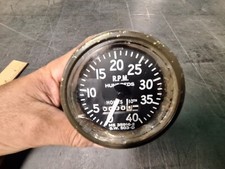 Stewart Warner 4000 Rpm Tachometer Gauge S.w.