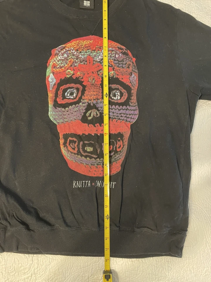 SKULL Knitta x Insight - Sweatshirt - XL - Image 4 of 4