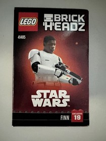 LEGO BRICKHEADZ: STAR WARS Finn (41485) NEW SEALED Retired Exclusive