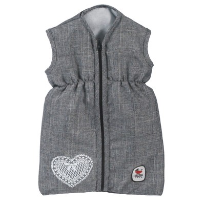 Bayer Chic 2000 Puppen-Schlafsack Jeans grey NEU