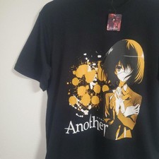 00s SEGA Another Mei Misaki Print T-shirt Har...