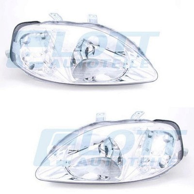 Hauptscheinwerfer H4 links + rechts passend für Honda Civic 6 bis BJ 10/2000 1.4