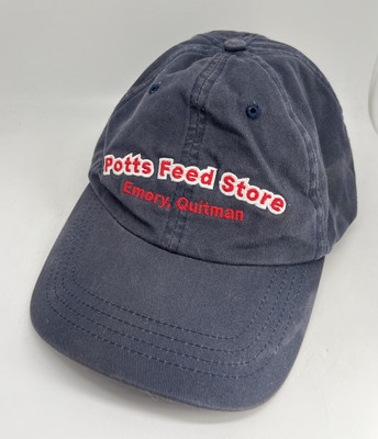 Potts Feed Store Emory, Quitman Ball Cap Hat Adjustable