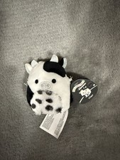        Squishmallow Micromallow 2.5  W Tag Select Series Cow Ulga