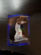 2024-25 Panini Prizm Black Donovan Mitchell Blue Prizm #/199 Cavaliers
