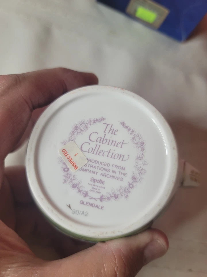 NEW Spode The Cabinet Collection Glendale Creamer Milk Jug England 3 1/8" Tall - Image 3 of 4