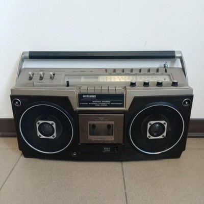 Stereo Radio Kassetten Ghettoblaster   Marantz Superscope CRS-4503L (Reparaturbedürftig)