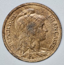 1902 Francia 1 centesimo UNC