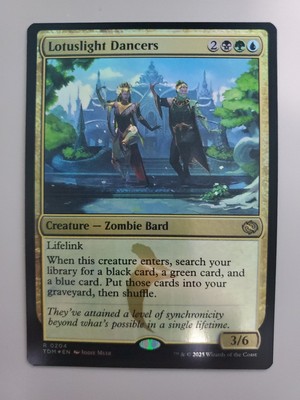 MTG Lotuslight Dancers Tarkir: Dragonstorm Foil Rare