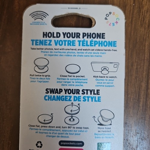 PopSockets Phone Grip &Stand Swappable Top Pumpkin Pie 🥧 - Picture 4 of 4