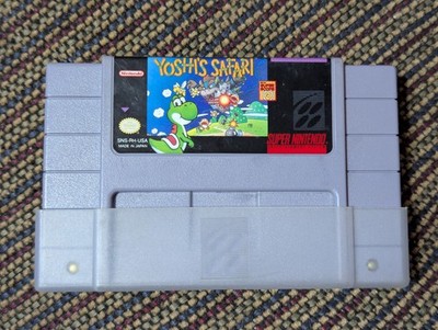 Super Nintendo SNES - Yoshi s Safari - Cartridge Only - TESTED/WORKS