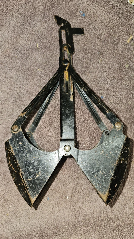 NYLINT CLARK MICHIGAN Grúa Metal Juguete CUBO Almeja Carcasa ORIGINAL 1950-60S DOEPKE Foto 2 de 4