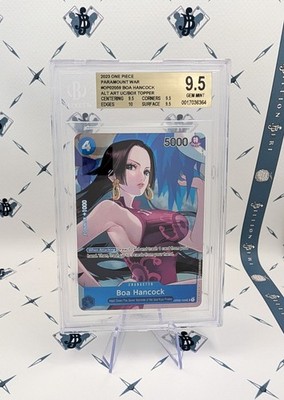 BGS 9.5 - One Piece TCG OP02-059 Boa Hancock Box Topper English | eBay