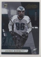 2017 Panini Absolute Rookie 115/499 Derek Barnett #160 fm0