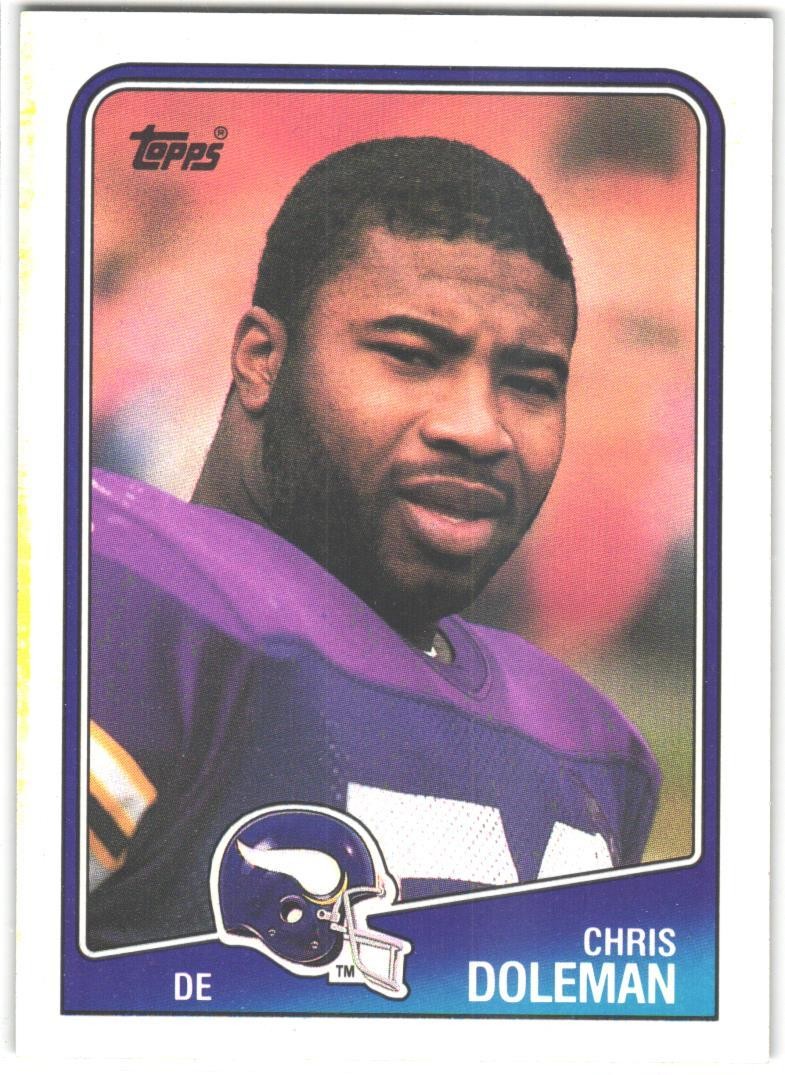 1988 Topps Chris Doleman #157 RC