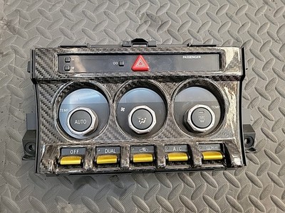 2013-2016 Subaru BR-Z Scion FR-S Carbon Heater Climate Control Hazard Switch OEM