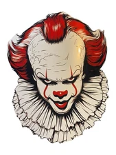 Pennywise IT Inspired Waterproof Car Decal Laptop Vinyl Sticker Large Horror