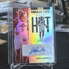 2019-20 NBA Hoops JARRELL BRANTLEY Rookies Hot Signatures AUTO RC Rookie Jazz