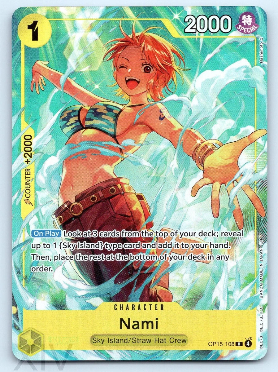 Nami OP15-108 One Piece Promotion Cards for sale | eBay