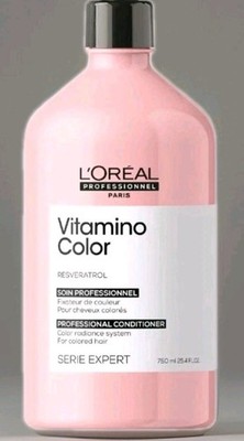READ L'Oreal Resveratrol Vitamino Color Radiance Conditioner 16.9oz *BROKEN SPOU