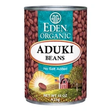 Eden Organic Aduki Beans, No Salt Added, 15 Ounce