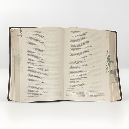 Bible New International Version Zondervan-God’s Justice Bonded Leather Softcover - Picture 3 of 5