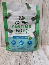 Greenies Anytime Bites Bite-Size Dog Dental Treats Mint Flavor, 10.3 oz, 65 ct