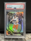 2024 Panini Select - Club Level Bo Nix #221 Silver Prizm (RC)