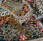 Vintage & Modern Some Signed Costume Jewelry Lot Full Small Priority Box # 74