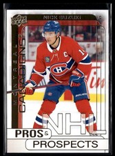 2024-25 Upper Deck Extended Series NHL Pros & Prospects Gold #PP-23 Nick Suzuki