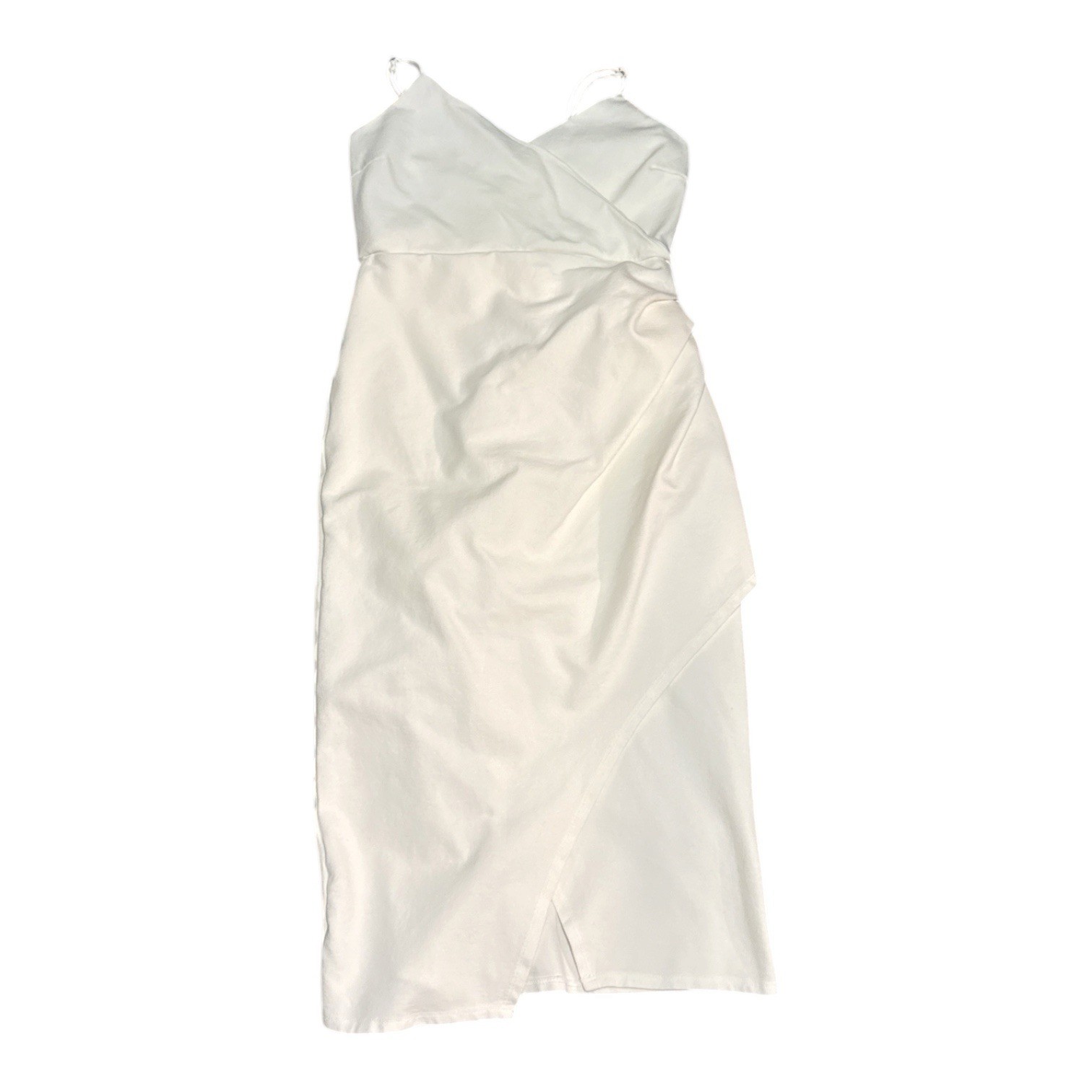 Lulus White Wrap Style Dress Medium