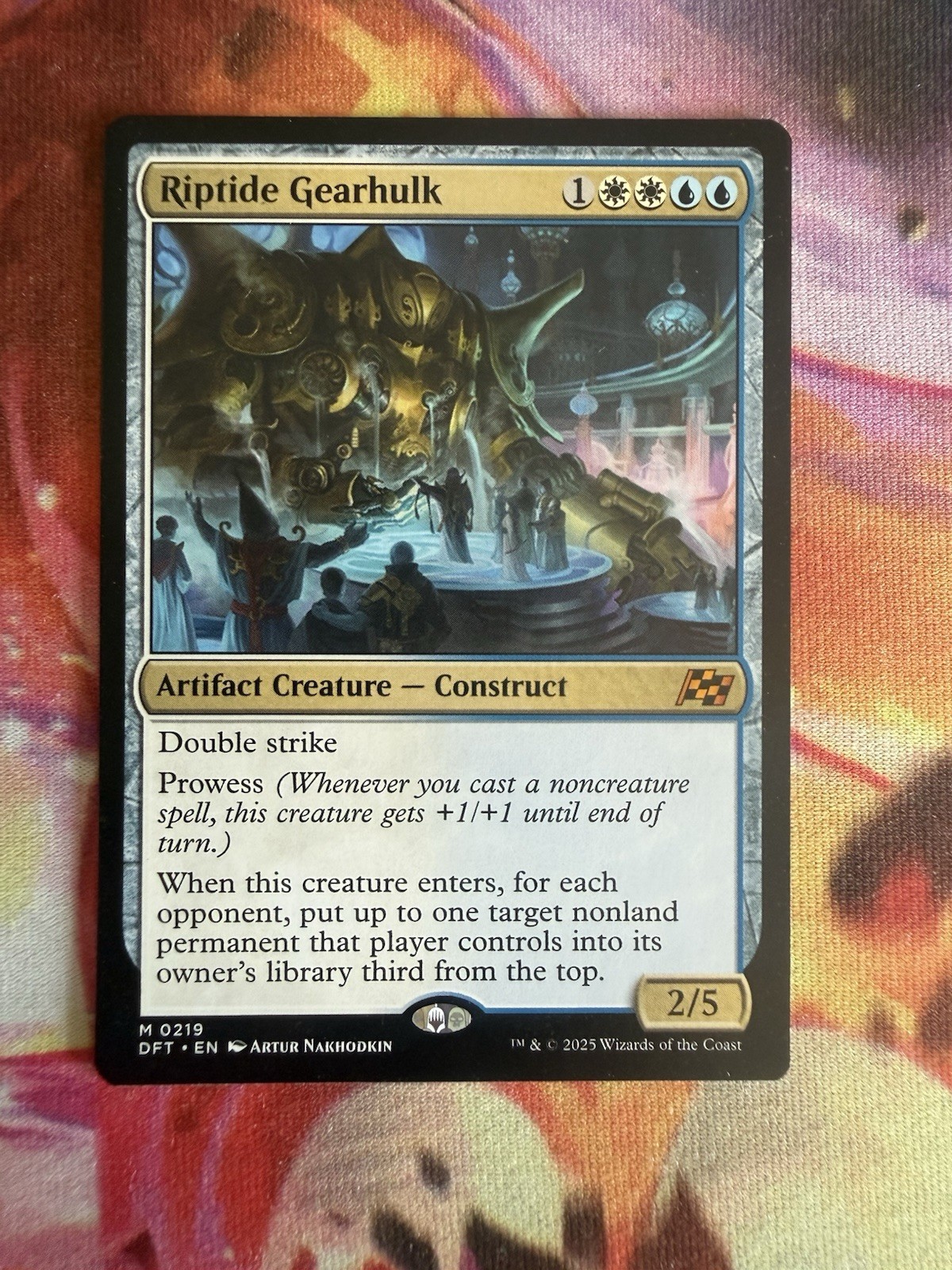 MTG Riptide Gearhulk Aetherdrift Regular Mythic NM