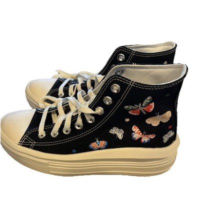 Converse Chuck Taylor All Star Move Platform High Butterfly Wings RARE 8.5 New