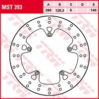 TRW Bremsscheibe (FüR: Piaggio X9 250 M23 00-02 Vorne )